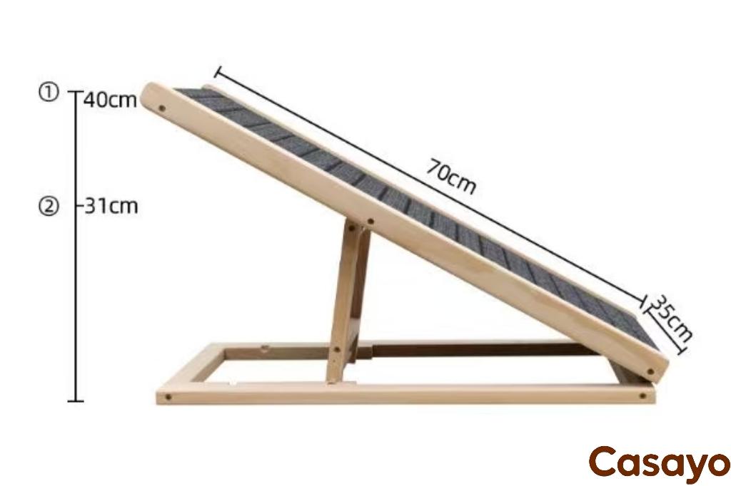 Small Pet Straight Staircase(No Handrail)