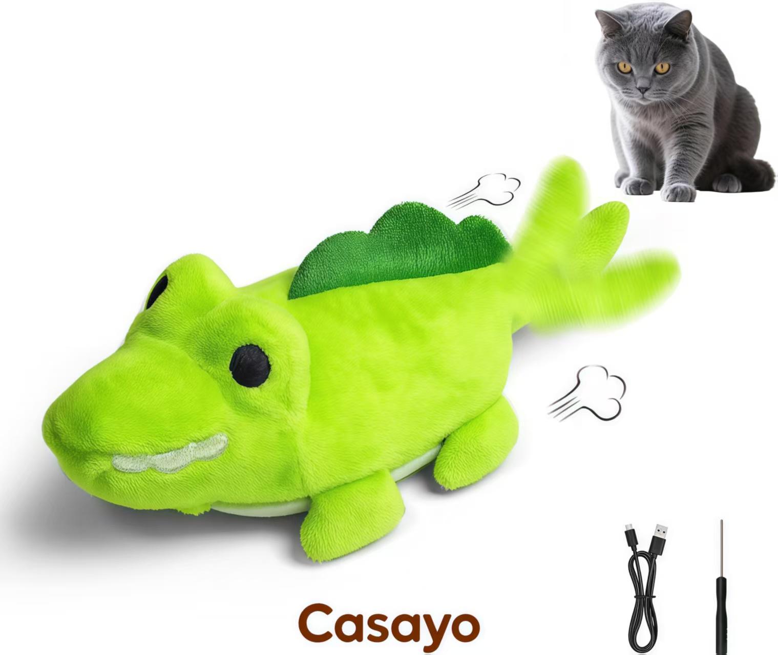  Crocodile cat toy