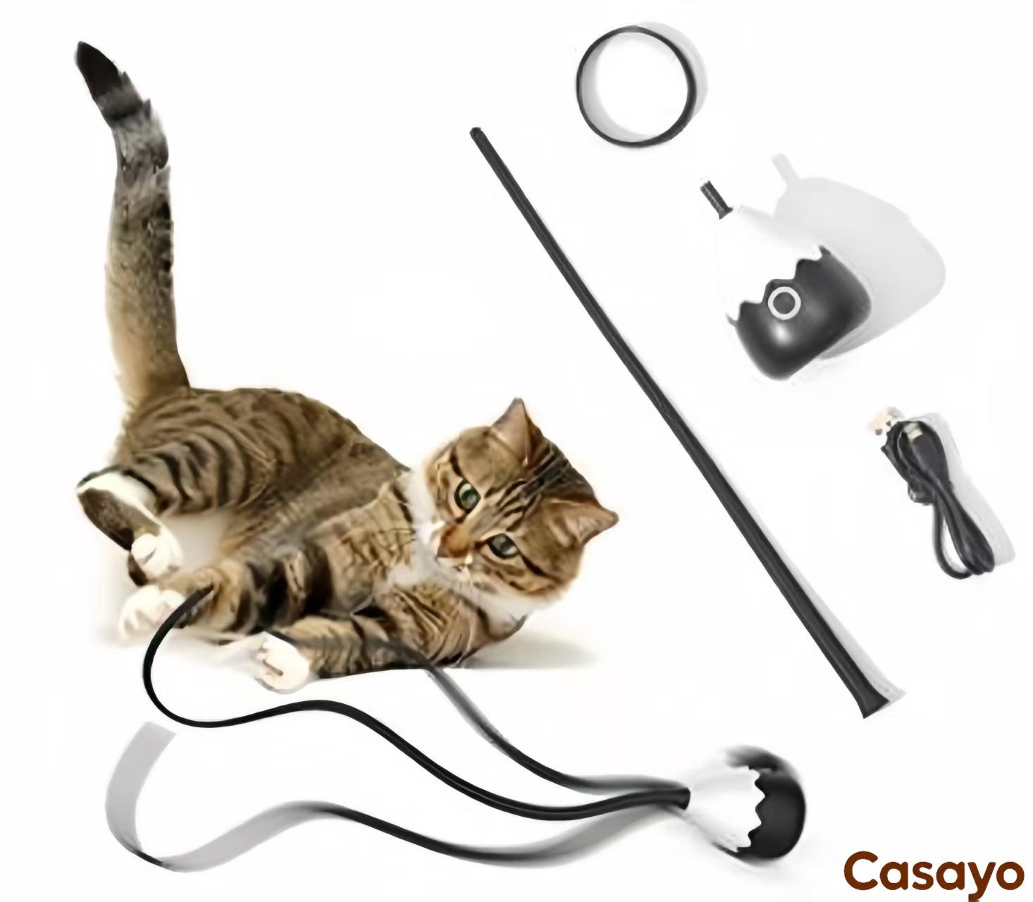 Rechargeable Magic Tail Cat Toy