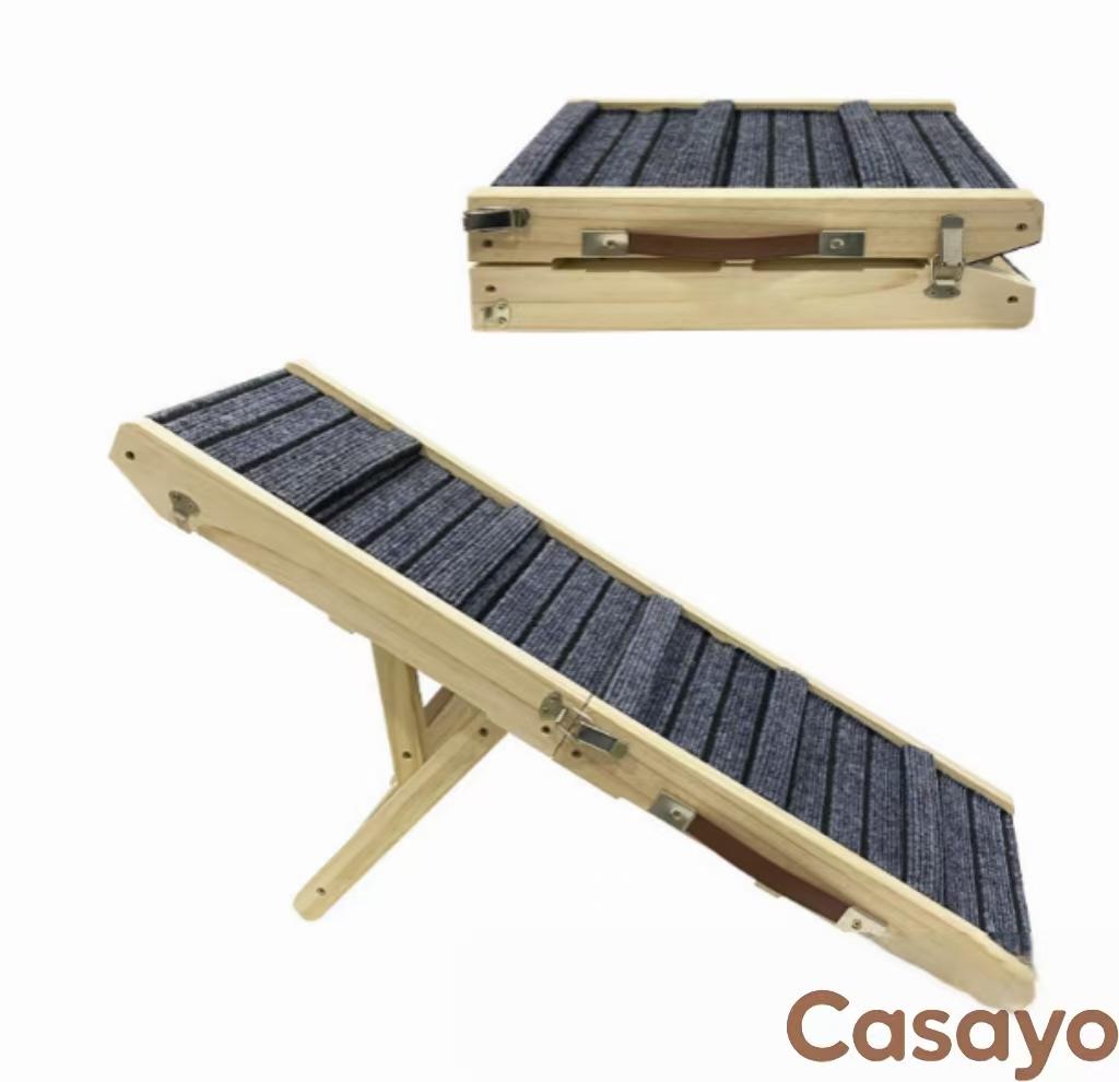 Large Pet Foldable Ladder(120cm,With Rungs)